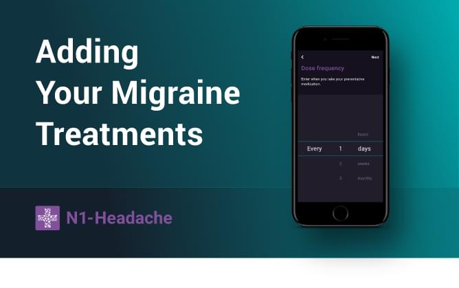 Adding Your Migraine Treatments